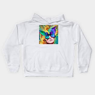 Butterfly eyes Kids Hoodie